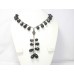 Necklace 925 Sterling Silver Black Onyx Stone Women Handmade Gift C896